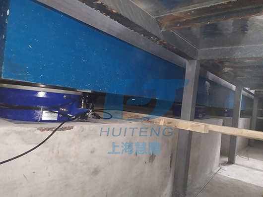 上海慧騰4套FABREEKA空氣彈簧開(kāi)始安裝啦！